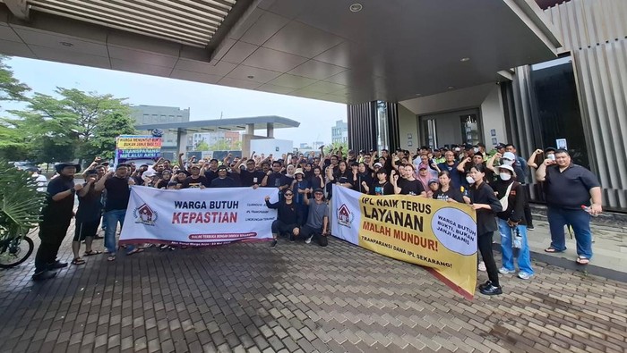 Ratusan Warga Perumahan Elite Asya Datangi Kantor Pemasaran, Tuntut Kejelasan Sejumlah Persoalan